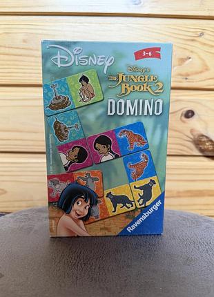 Дитяча настільна гра disney's the jungle book 2 domino
