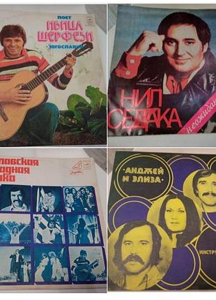 За 4шт пластинки времен срсер