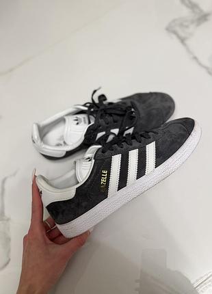 Кеди сірі бархатні adidas