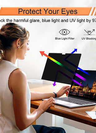 Магнітний екран конфіденційності mamol 360° для macbook air 13" / 13.6"