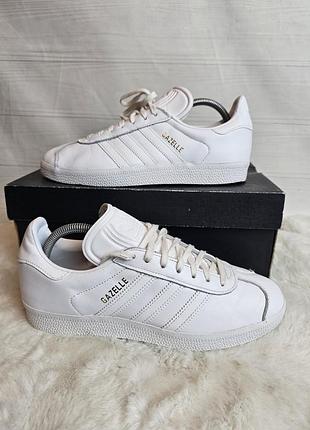Кожаные кроссовки adidas gazelle 40 размер