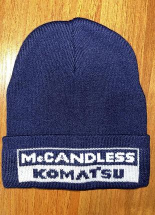 Вінтажна шапка біні mccandless komatsu (мерч, робочий стиль)