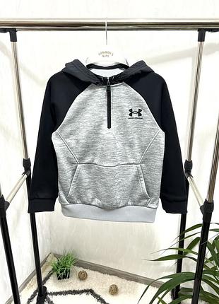 ⚽️спортивна кофта з утепленням від under armour на 7-8 років, 122-128 см.