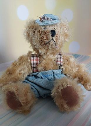 Колекційний плюшевий ведмедик «джимблз» (jimbles) з вінтажної серії bears from the past від бренду russ berrie