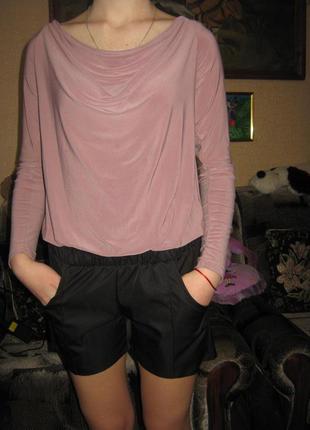 Нарядный, модный ромпер комбинезон комбез с круглым вырезом на спине и красивыми завязками