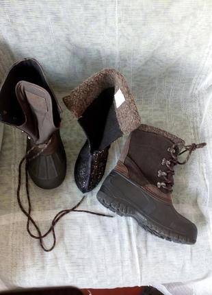 Термо чобітки черевики дитячі snow adventure 32, 34 розміри4 фото
