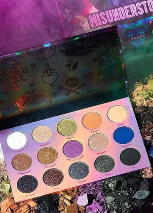 Misunderstood colourpop палетка теней disney1 фото