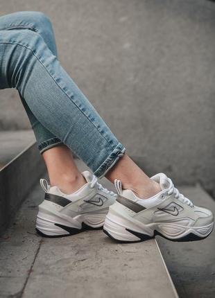 Жіночі кросівки nike m2k tekno white 36-38-3910 фото