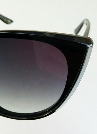 Jimmy choo очки женские солнцезащитные черные с градиентом8 фото