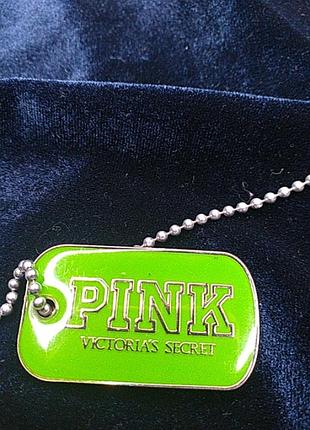 Кулон на ланцюжку victoria's secret pink