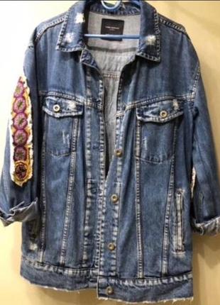 Куртка з вишивкою zara,вишиванка