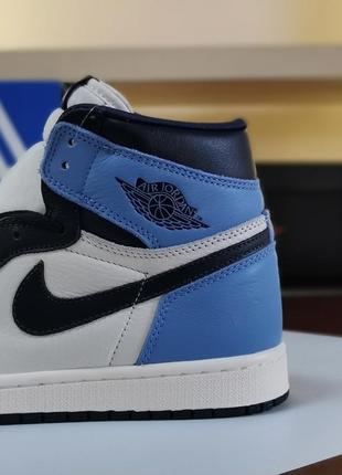 Jordan 1 high "obsidian"8 фото