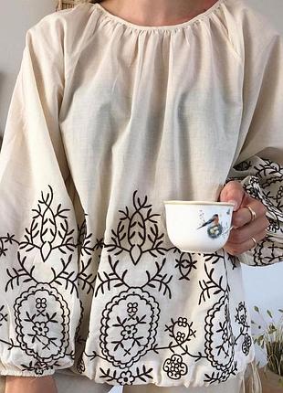 Котоновий блузон кофтинка туреччина оверсайз