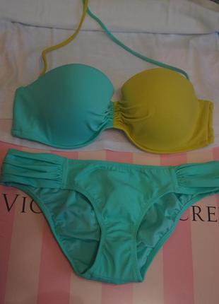 Купальник victoria´s secret оригинал 34с 75с victoria victorias виктория 75б 34b 75b пуш