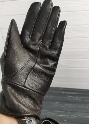 Классные кожаные перчатки2 фото