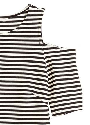 Платье с открытыми плечами h&m 2