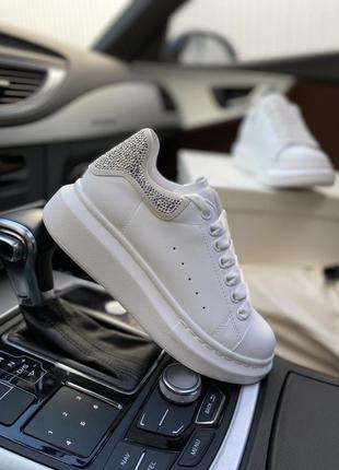 Alexander mcqueen white🆕 шикарні кросівки 🆕 купити накладений платіж