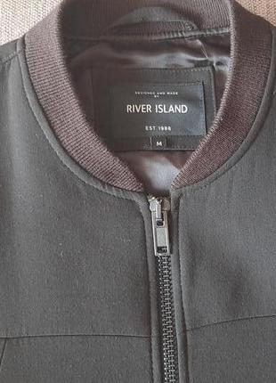 Мужская куртка, бомбер river island, состояние идеальное !5 фото