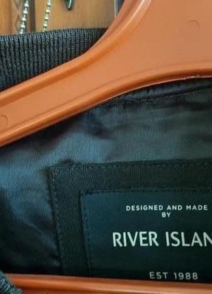 Мужская куртка, бомбер river island, состояние идеальное !3 фото