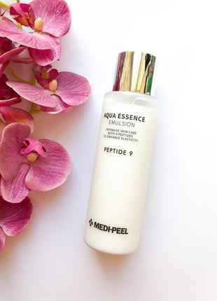 Увлажняющая эмульсия с пептидами medi peel peptide 9 aqua essence emulsion