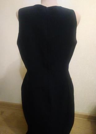 Класичне чорне плаття /чорна сукня/ платье2 фото