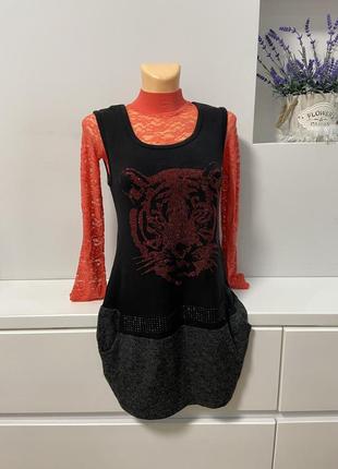 Сукня-безрукавка тепла