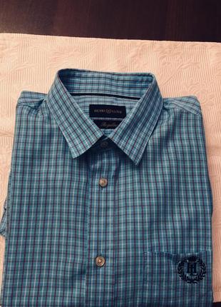 Стильная рубашка  henri lloyd – британской  марки одежды  для яхтинга и парусного спорта
