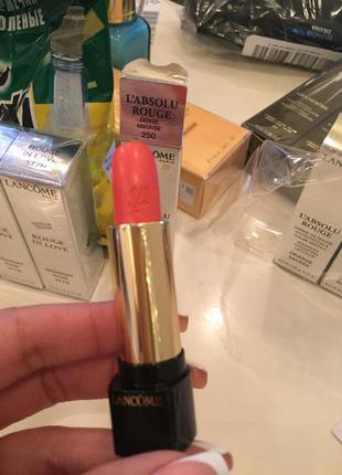 Помада lancome labsolu rouge advanced hydrating lipcolor 66 orange sacree