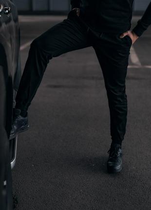 Джоггеры, штани чорні, повсякденні штани