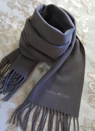 В наличии великолепный брендовый шарф "marja kurki" 175 см