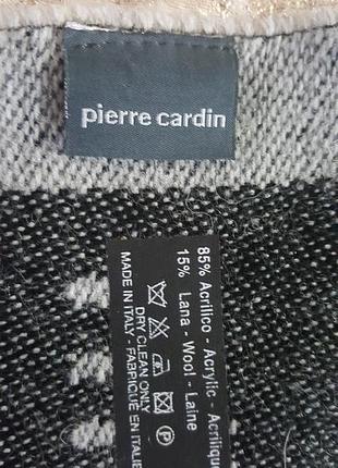 Брендовый прекрасный шарф! новый интересный шарф"pierre cardin"  италия  176 см х 31 см