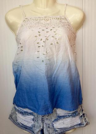 Мила бавовняна майка омбре