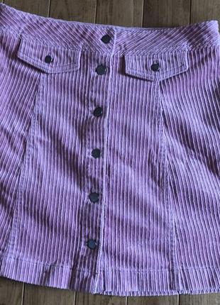 Юбка вильвет