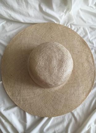 Жіноча солом'яний капелюх2 фото