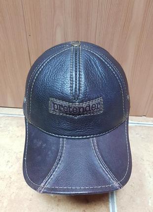 Бейсболка шкіра