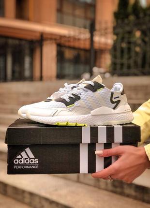 Adidas nite jogger black, чоловічі кросівки