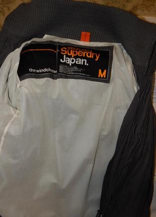 Куртка ветровка superdry jpn windcheater jacket size m8 фото