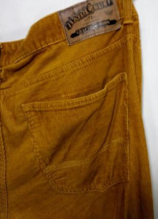 Angelo litrico джинсы мужские вельвет бежево коричневые размер 38/326 фото