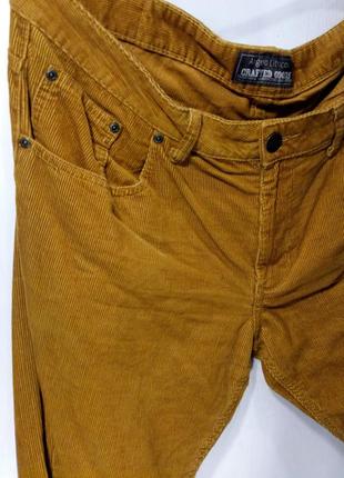 Angelo litrico джинсы мужские вельвет бежево коричневые размер 38/324 фото