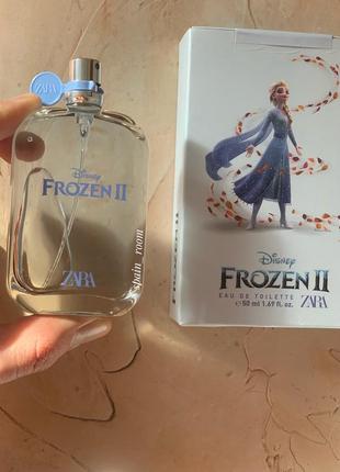Духи zara disney frozen 2/туалетная вода для девочек //zara kids
