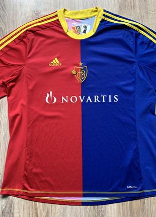 Чоловіча футбольна джерсі adidas fc basel soccer jersey switzerland