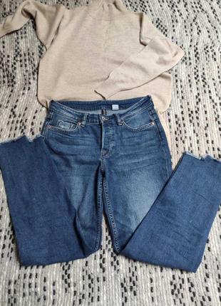 Джинсы свободные h&m