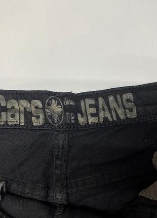Бриджи джинсовые cars jeans, черные3 фото