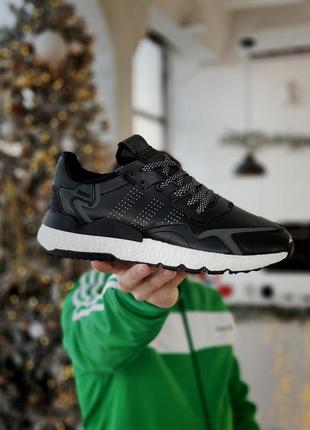 Чоловічі кросівки adidas nite jogger black 40