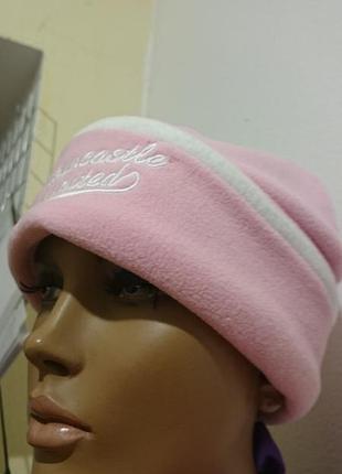 Ніжний флісовий комплект шапка + рукавички м'який, теплий, ефектний