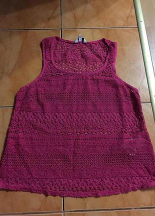 Ажурная майка