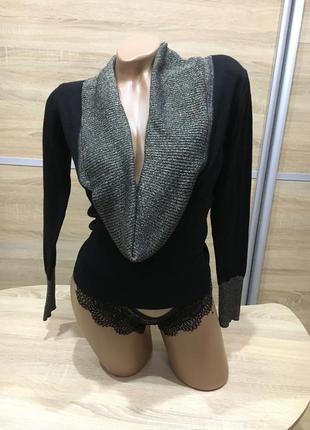 Эффектная натуральная кофточка