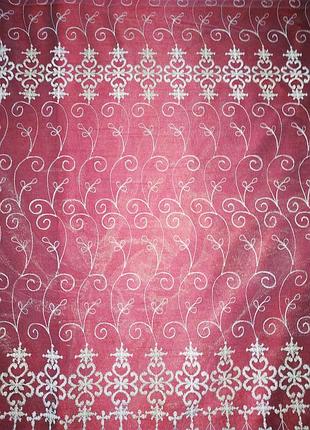 Готова тюль ,турецька ,вишита #14 ,3 м