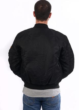 Мужская куртка ma-1 flight jacket  alpha industries5 фото