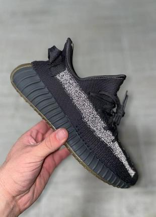 Adidas yeezy boost 350 black refl🆕шикарные кроссовки адидас🆕купить наложенный платёж6 фото